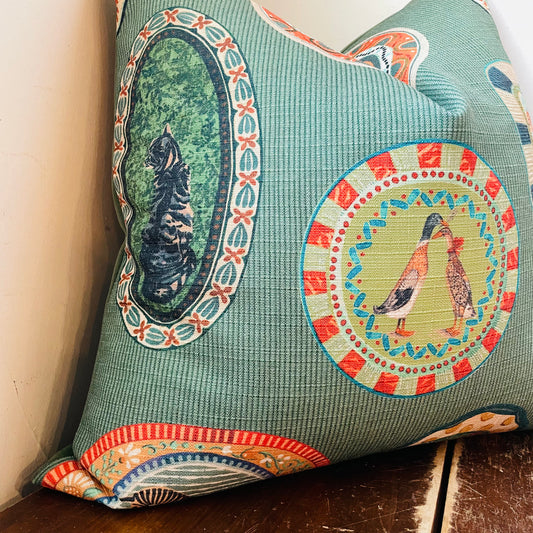 Maison Fauna Feather Down 24x24 Pillow