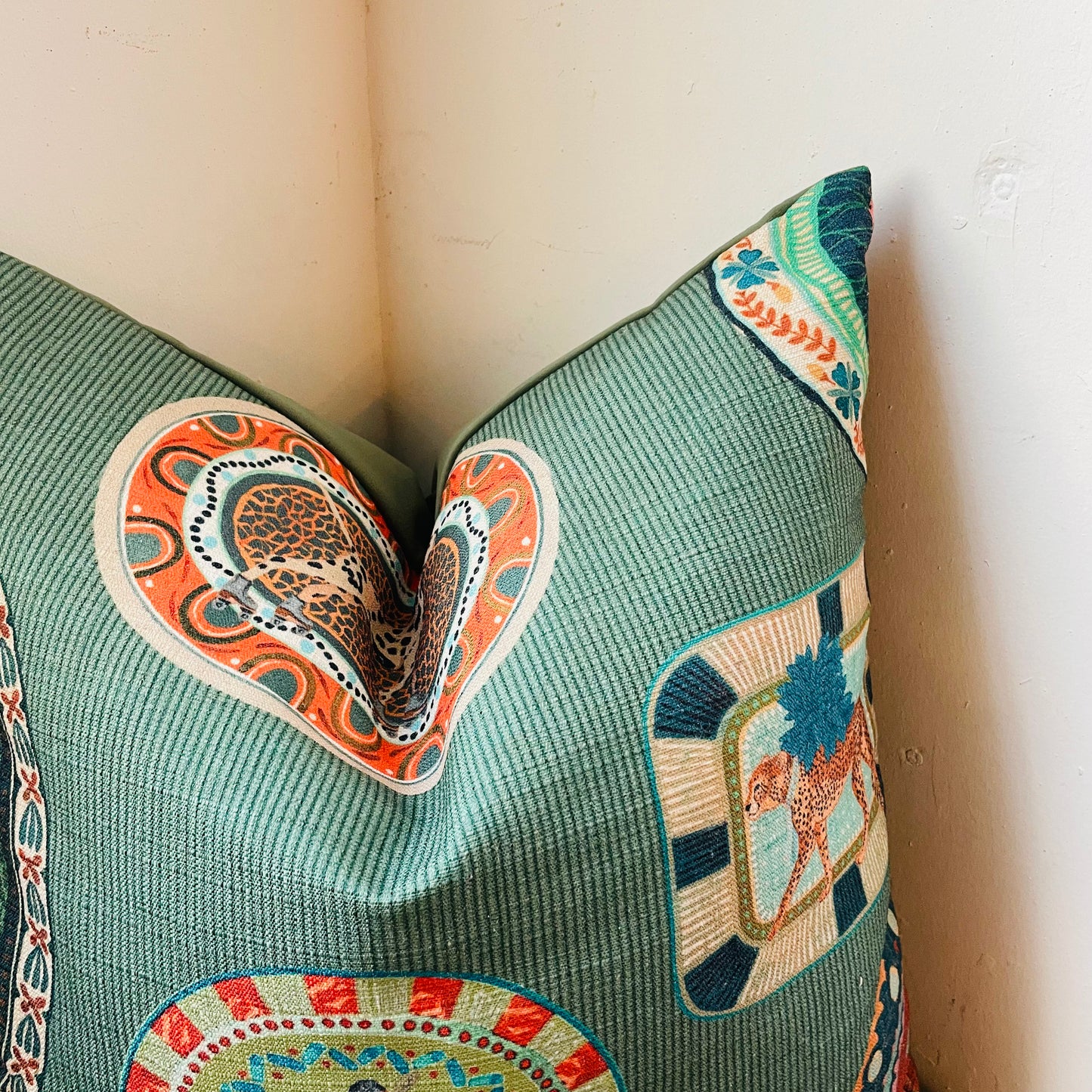 Maison Fauna Feather Down 24x24 Pillow