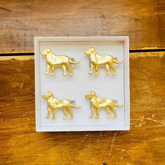 Labrador Clear Napkin Rings