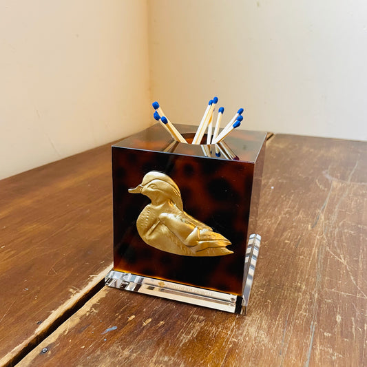 Wood Duck Tortoiseshell Match Strike