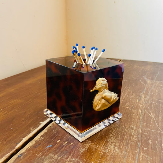 Wood Duck Tortoiseshell Match Strike