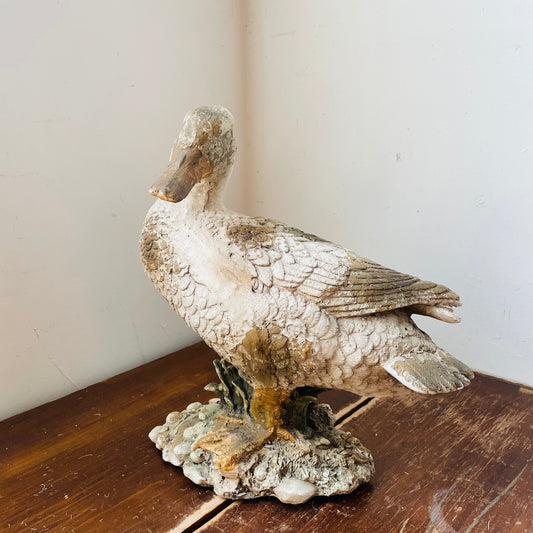 Faux Concrete Duck
