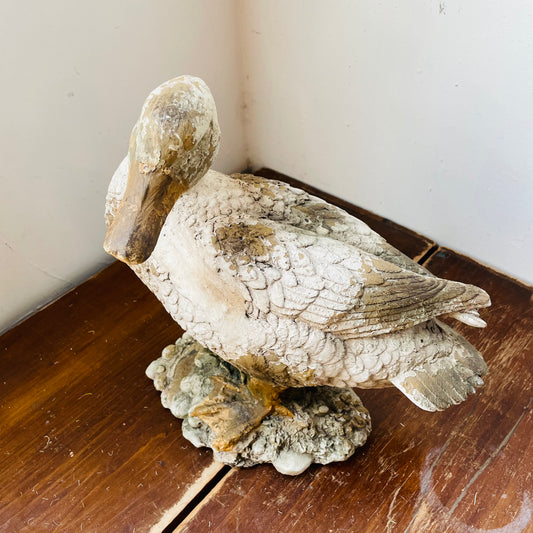 Faux Concrete Duck