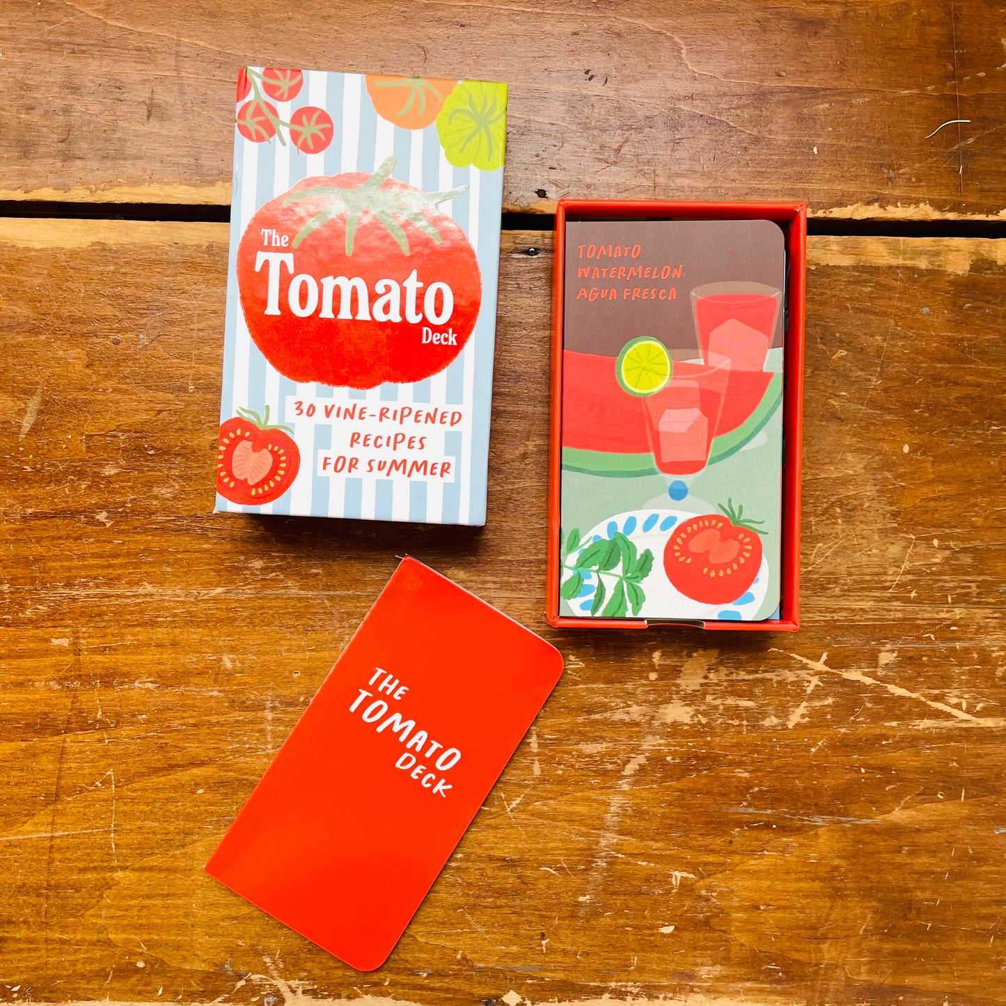 The Tomato Deck: 30 Vine-Ripened Recipes for Summer Tricks: Easy, Elegant Recipes for Snacking and Hosting (Copy)