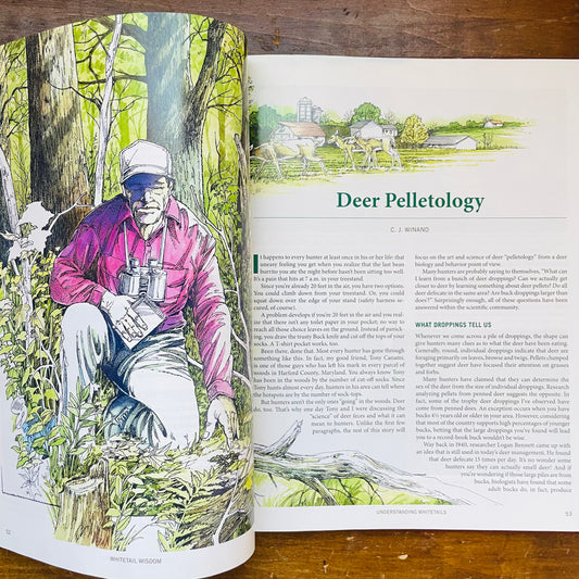 Whitetail Wisdom Book- Vintage