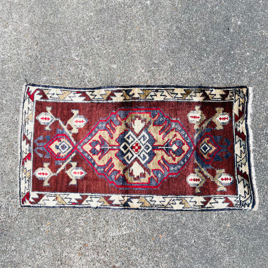 The Nezha Turkish Rug- Vintage