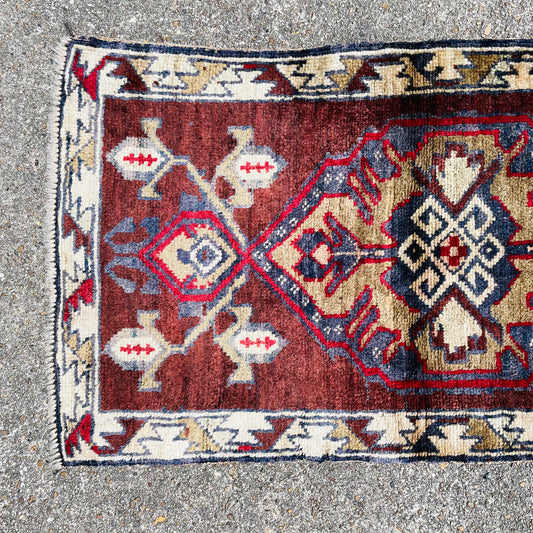 The Nezha Turkish Rug- Vintage