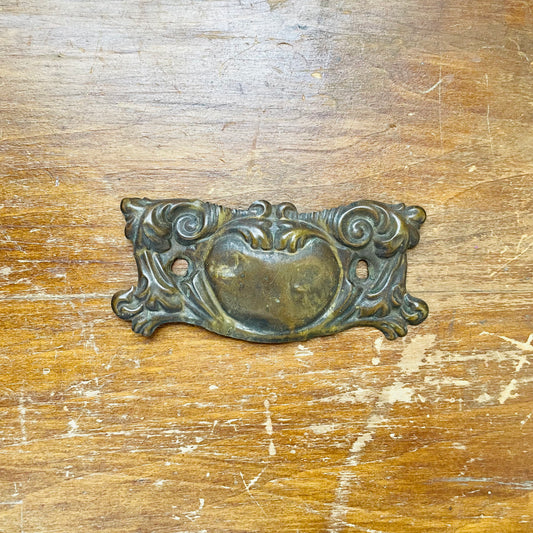 Victorian Chest of Drawers Backplate- Vintage