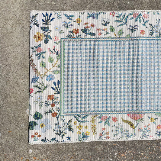 Fawn Floral & Gingham 2'x3'9" Mat