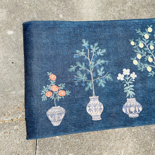 Topiary Indigo 2'x5' Mat