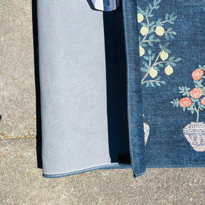 Topiary Indigo 2'x5' Mat