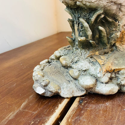 Faux Concrete Duck SOLD AS IS