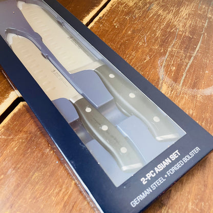 Henckels Forged Accent 2-pc Santoku Knife Set