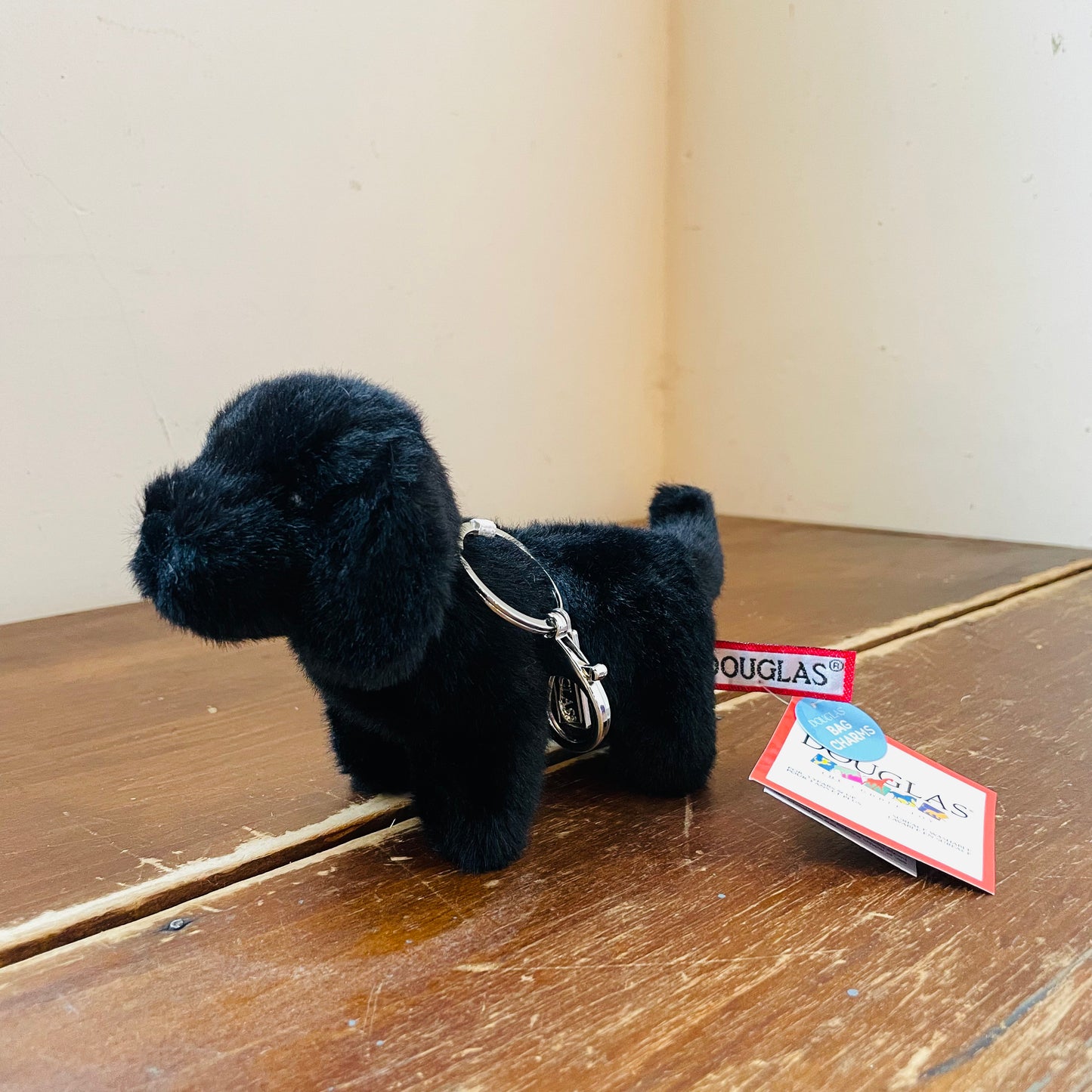 Cheddar Black Lab Bag Charm