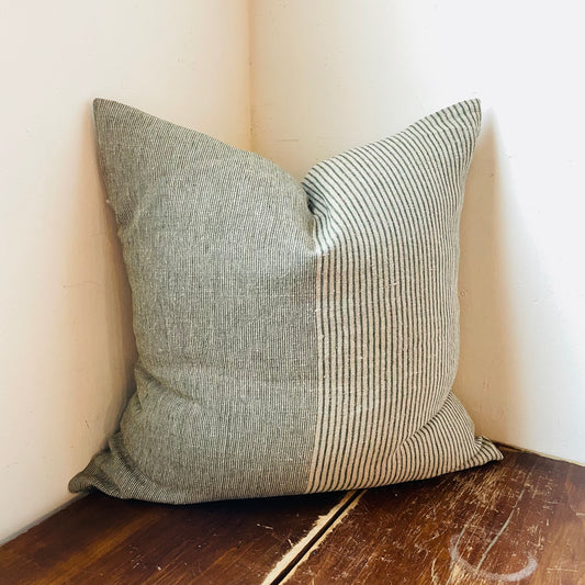 Otis Pinstripe Linen Pillow