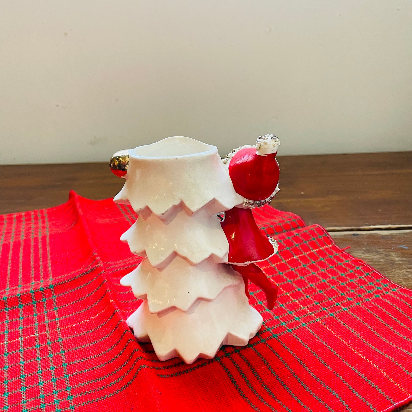 Little Elf Hugging Tree Planter Vintage Sugartown Mercantile