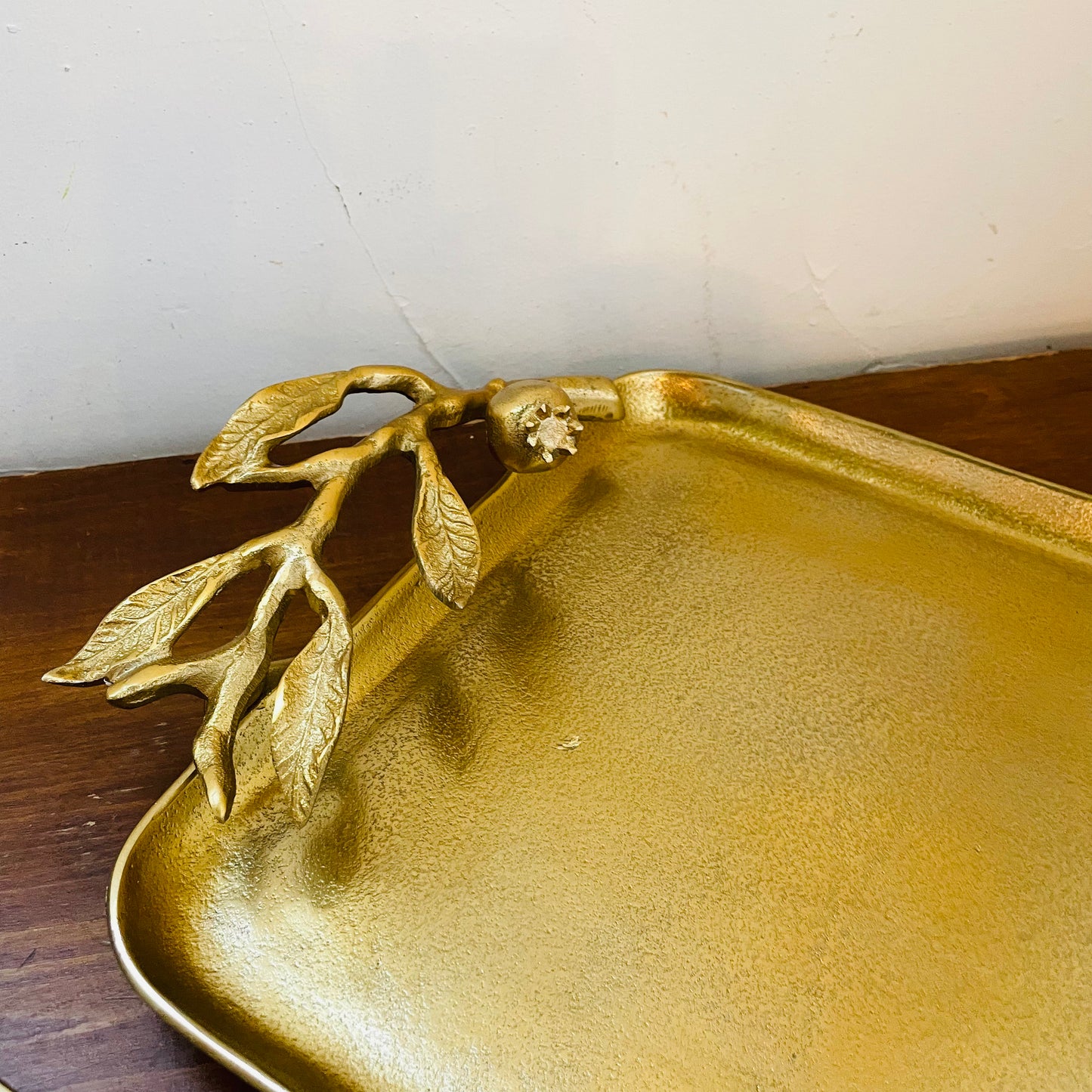 Pomegranate Branch Decorative Tray Set