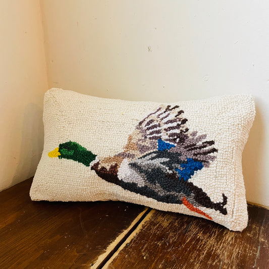 Flying Mallard Medium Hook Pillow
