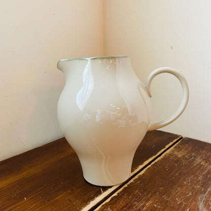 Stoneware Four Quart Pitcher