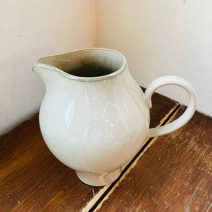 Stoneware Four Quart Pitcher