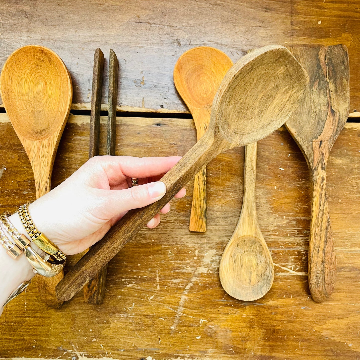 Mango Wood Kitchen Utensil
