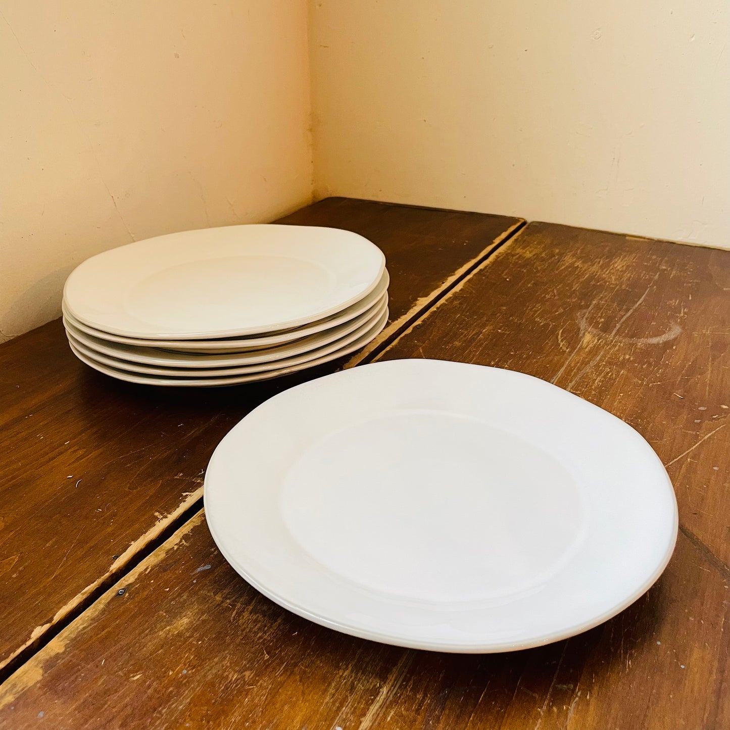 Ferme Blanche Set of 6 Dinner Plates