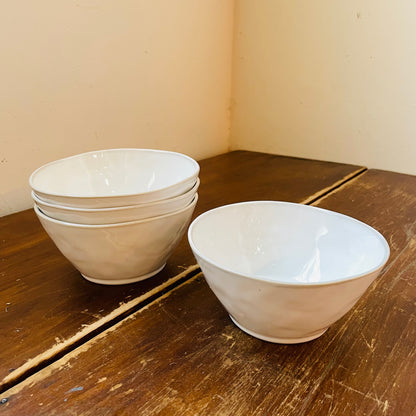 Ferme Blanche Set of 4 Soup Bowls