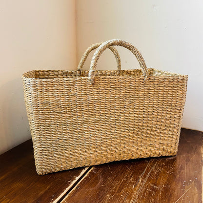 Seagrass Woven Florist's Tote