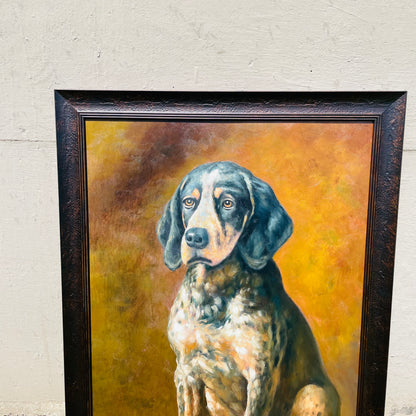 Blue Tick Portrait Remarque