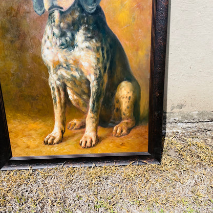 Blue Tick Portrait Remarque