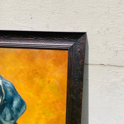 Blue Tick Portrait Remarque