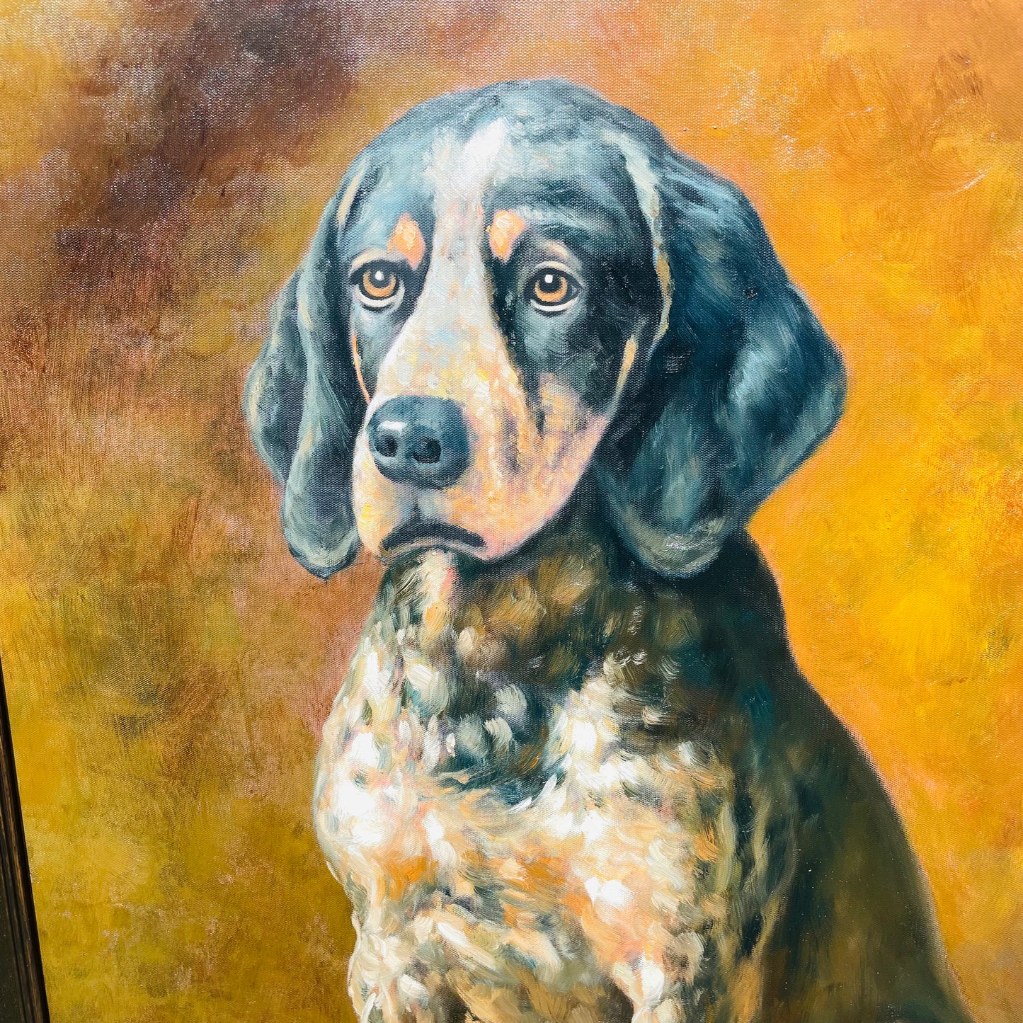 Blue Tick Portrait Remarque