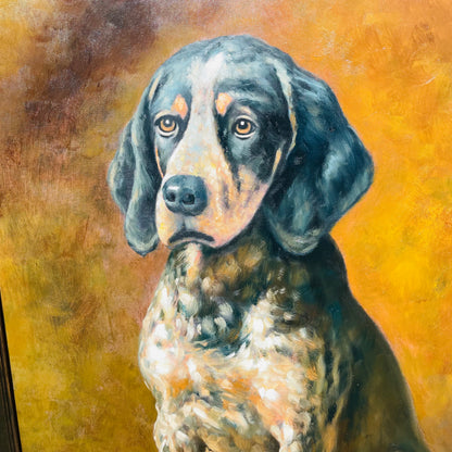 Blue Tick Portrait Remarque