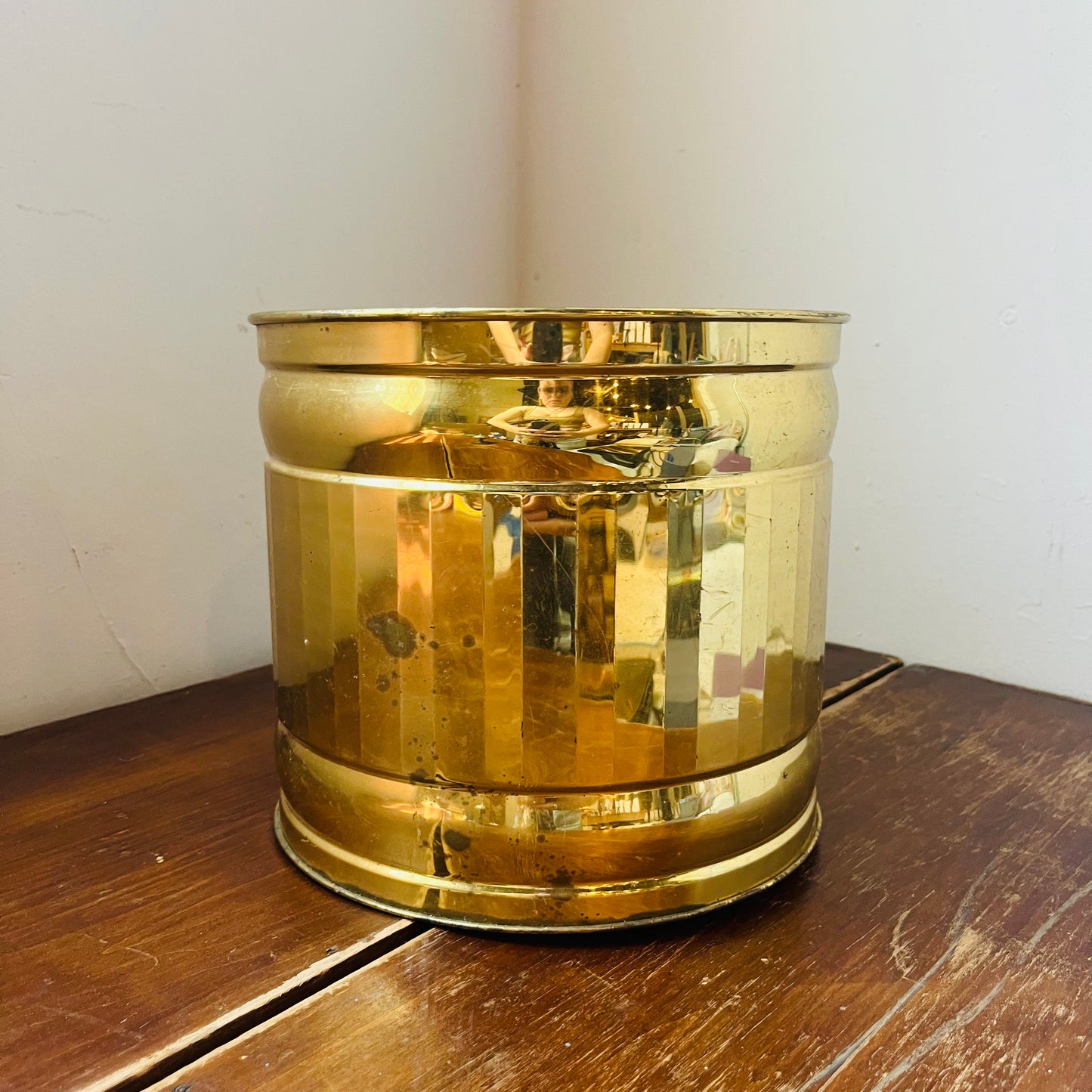 Brass Planter- Vintage