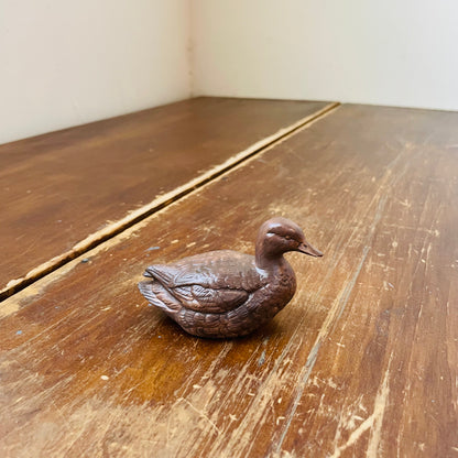 Red Mill MFG Brown Painted Duck- Vintage
