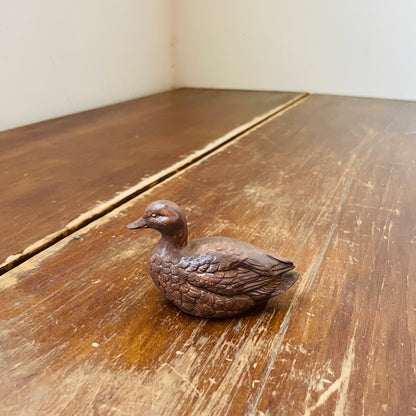 Red Mill MFG Brown Painted Duck- Vintage