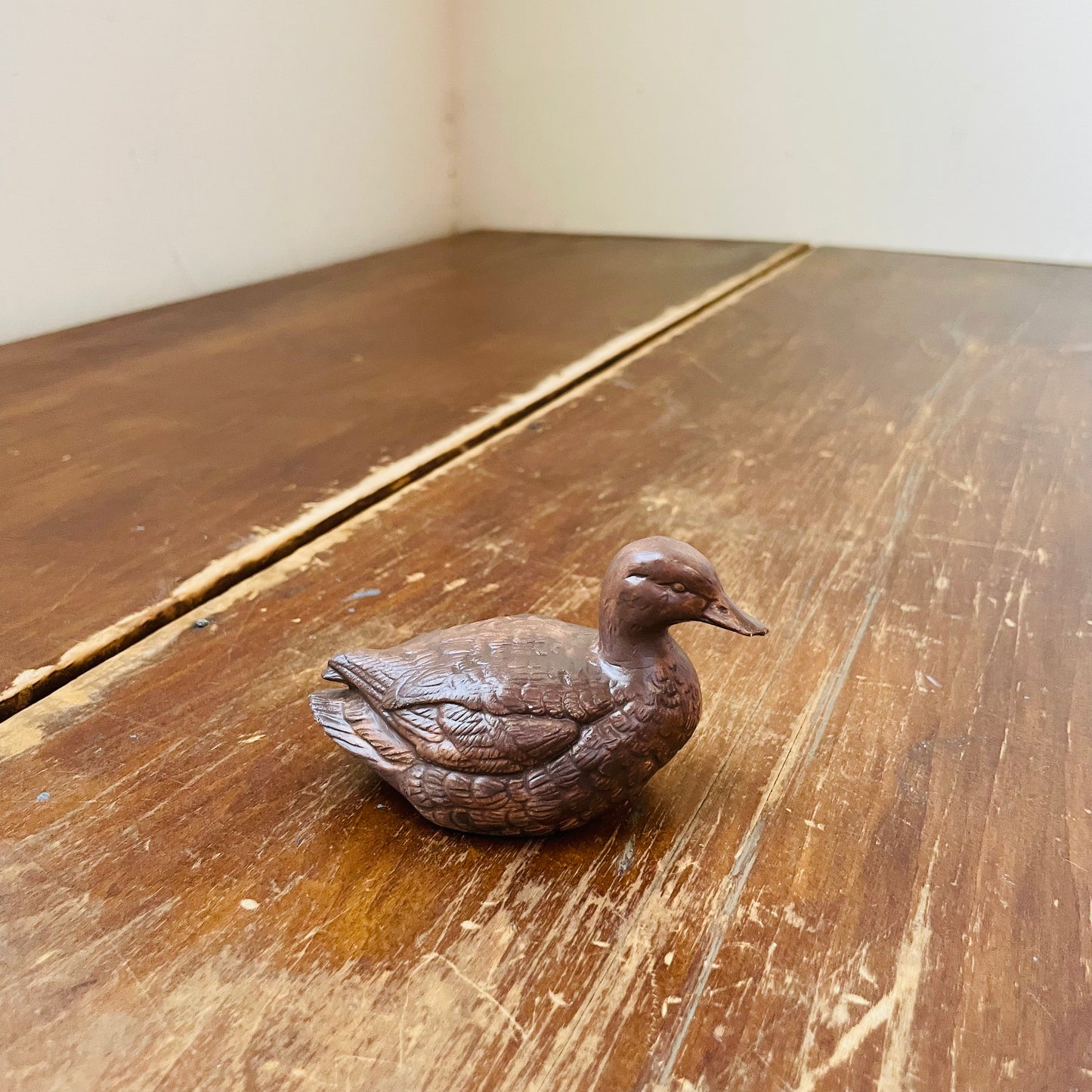 Red Mill MFG Brown Painted Duck- Vintage