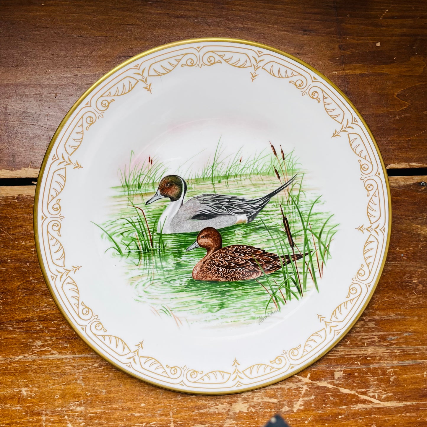 Boehm Water Birds of North America Set of 8 Plates- Vintage