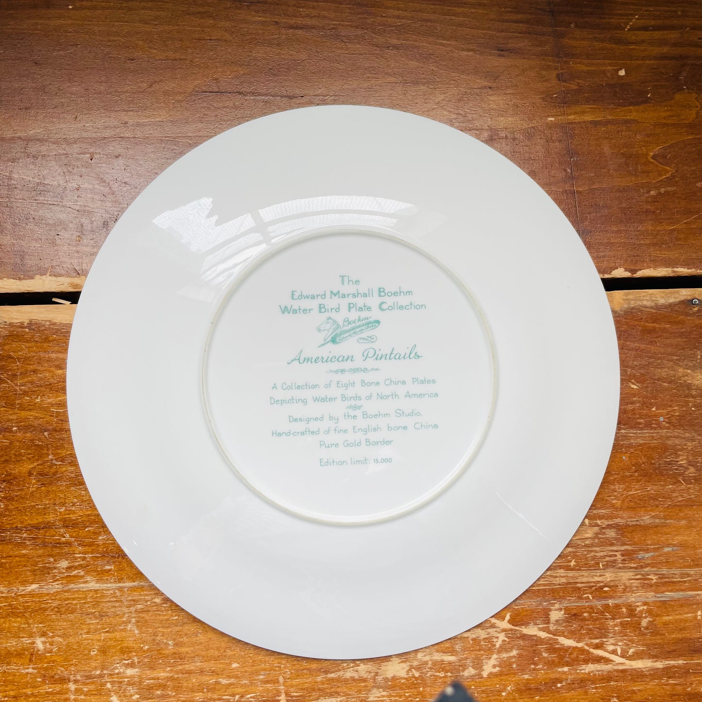Boehm Water Birds of North America Set of 8 Plates- Vintage