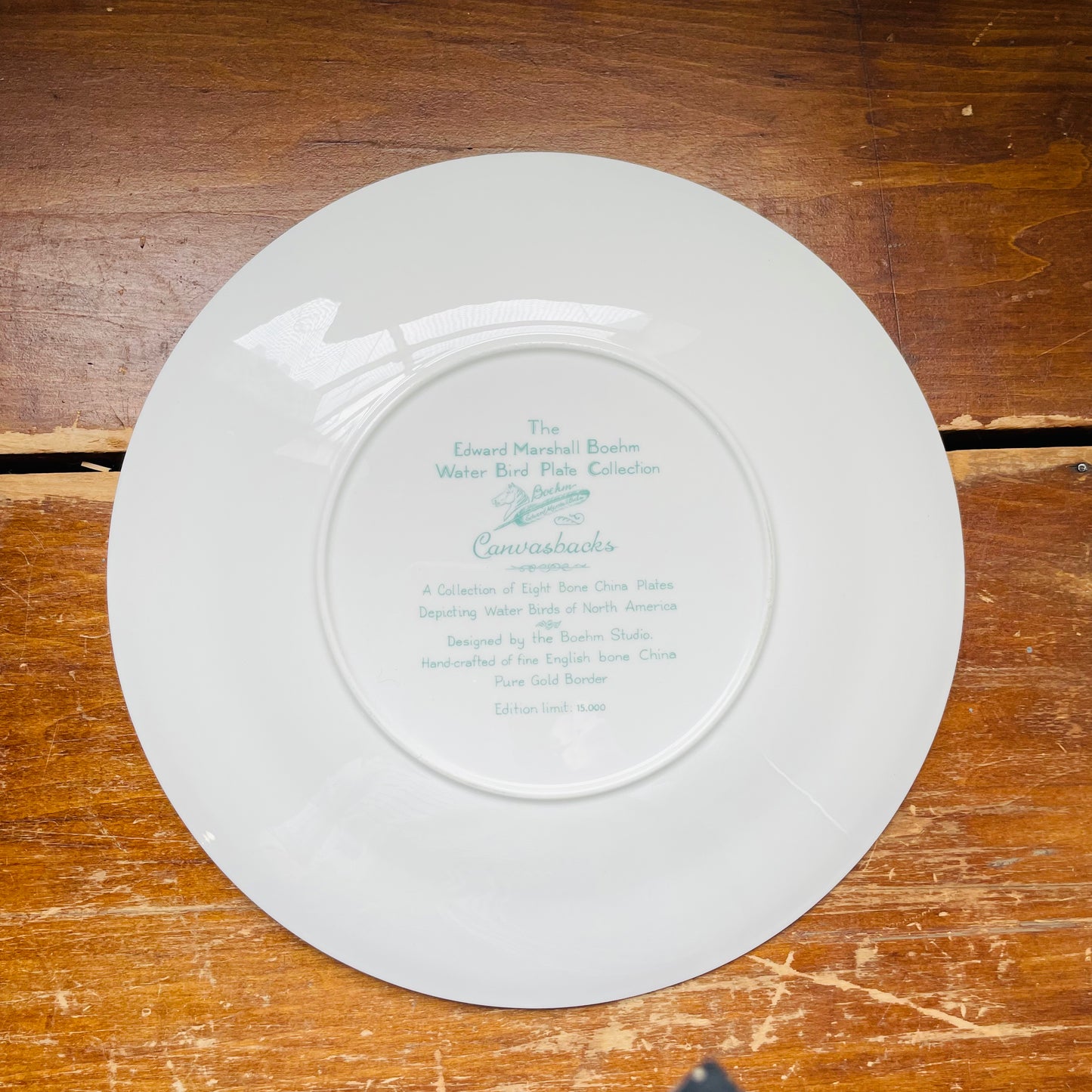 Boehm Water Birds of North America Set of 8 Plates- Vintage