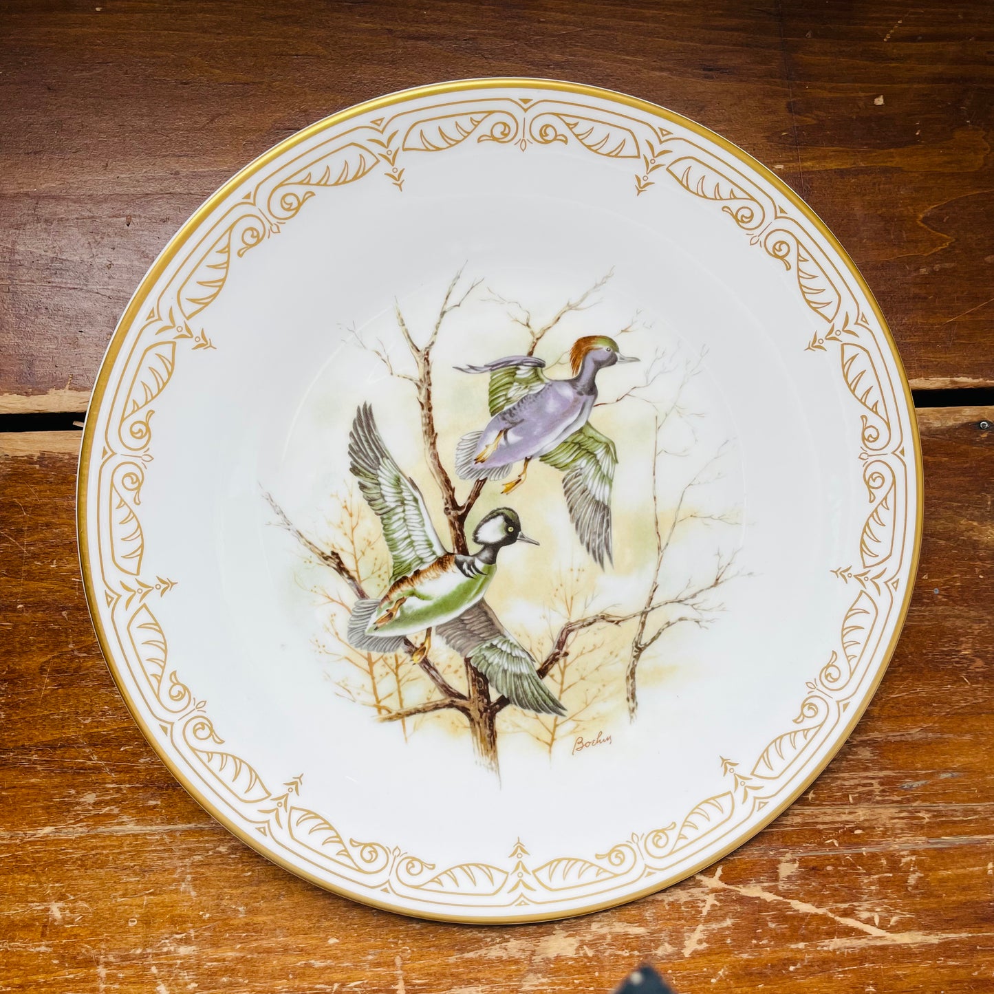 Boehm Water Birds of North America Set of 8 Plates- Vintage