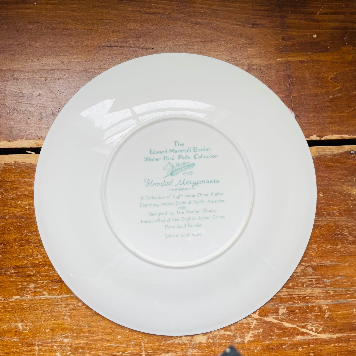 Boehm Water Birds of North America Set of 8 Plates- Vintage