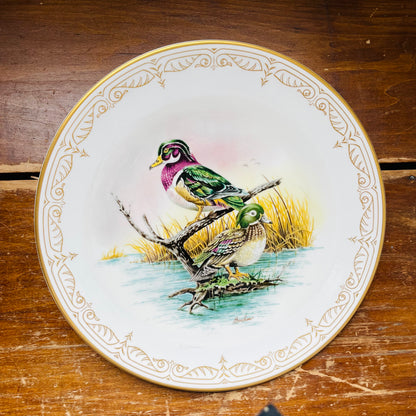 Boehm Water Birds of North America Set of 8 Plates- Vintage