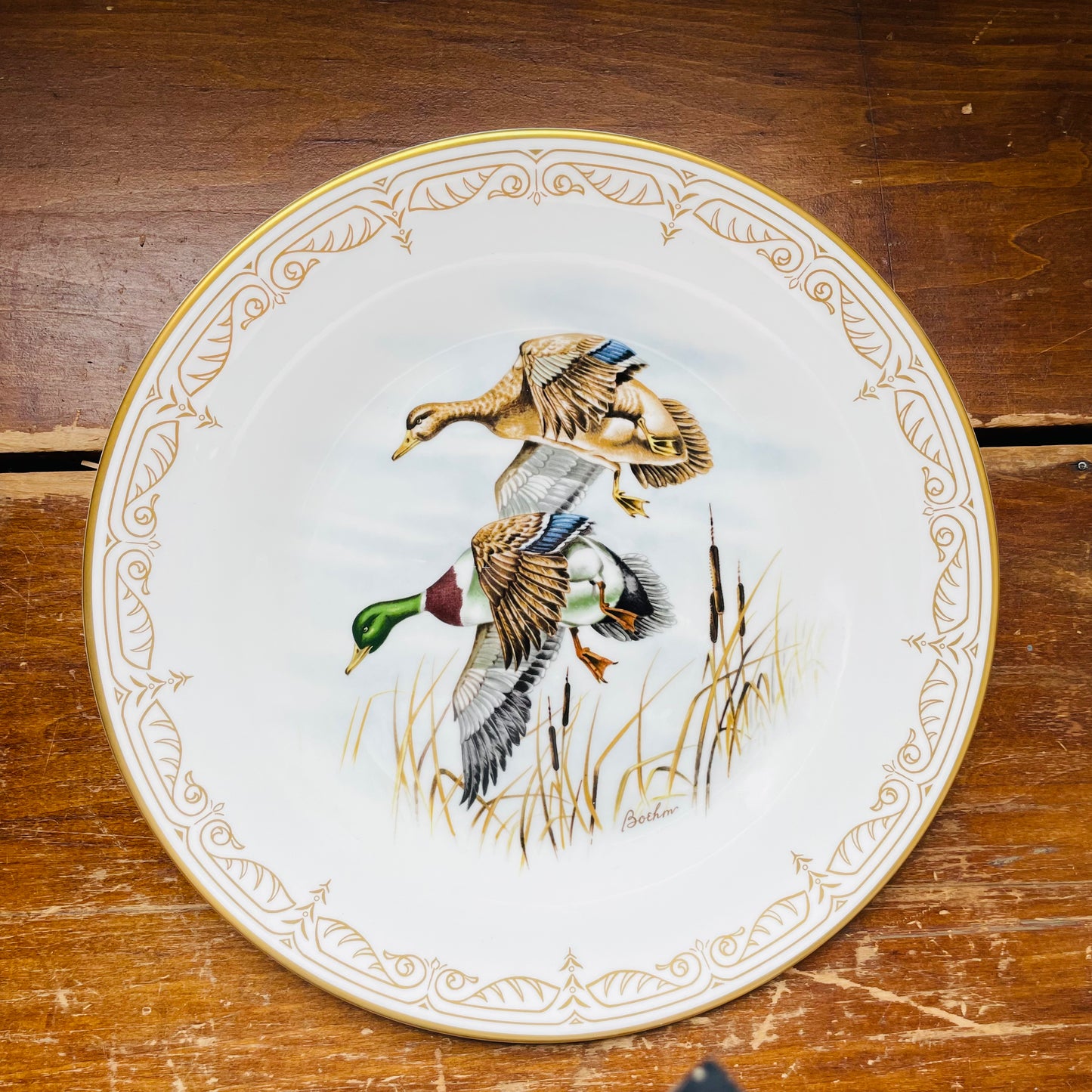 Boehm Water Birds of North America Set of 8 Plates- Vintage