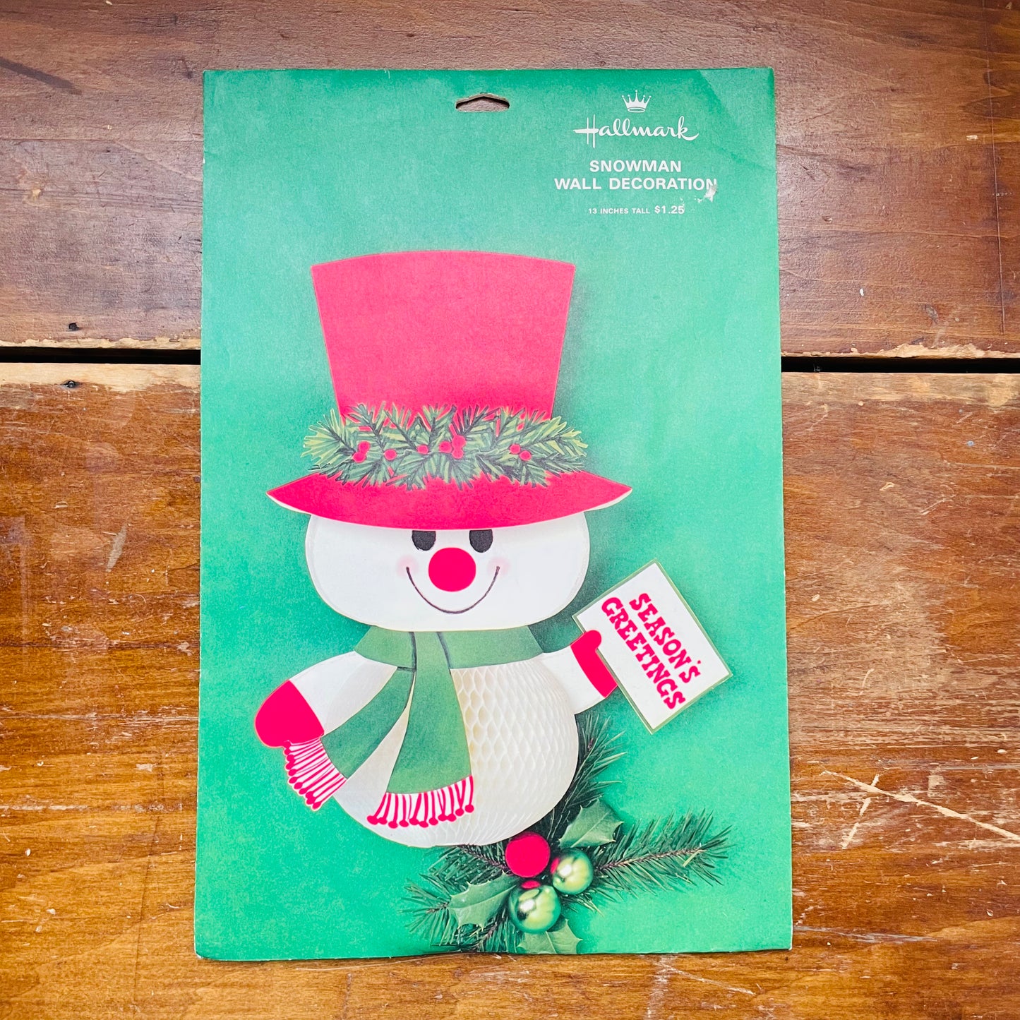 Hallmark Honeycomb Holiday Display- Vintage