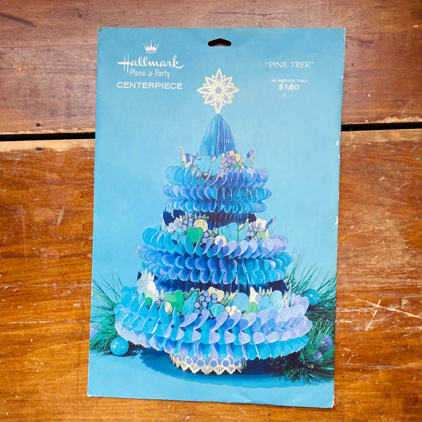 Hallmark Honeycomb Holiday Display- Vintage