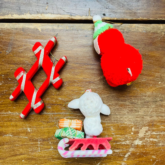 Random Lot Christmas Ornaments II- Vintage
