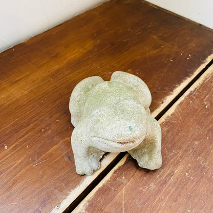 Concrete Bull Frog- Vintage