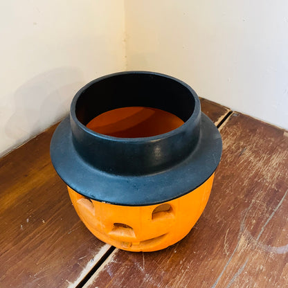 USA Made Ceramic Votive Jack O Lantern- Vintage