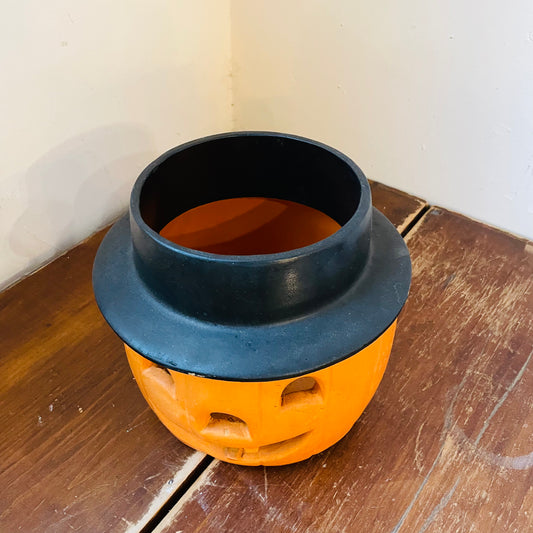 USA Made Ceramic Votive Jack O Lantern- Vintage